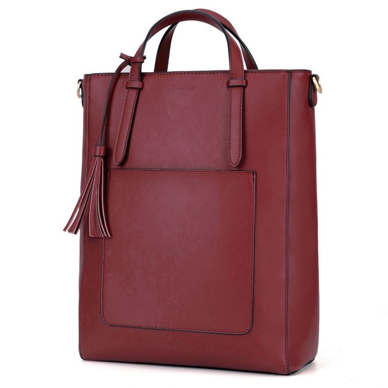Ecosusi STYLE tote de mano para 14"- burdeo-1