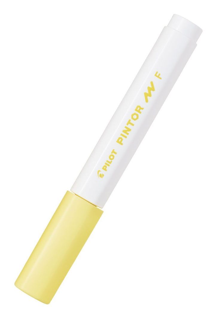 MARCADOR PINTOR FINO AMARILLO PASTEL-0