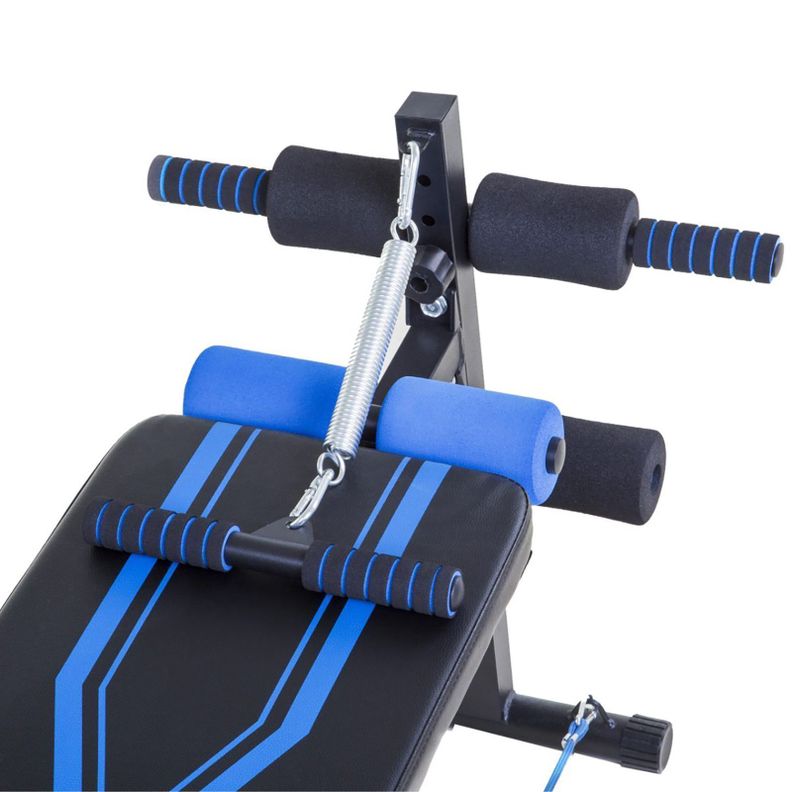 Banca Abdominales Elite Regulable con Bandas de Resistencia-2