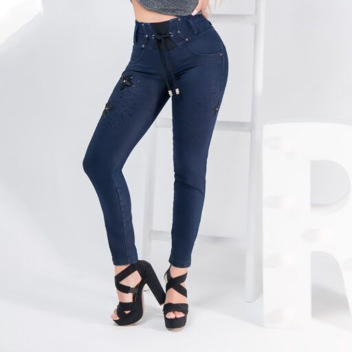 Jeans Colombiano Levanta Cola 21215 Mujeron-0