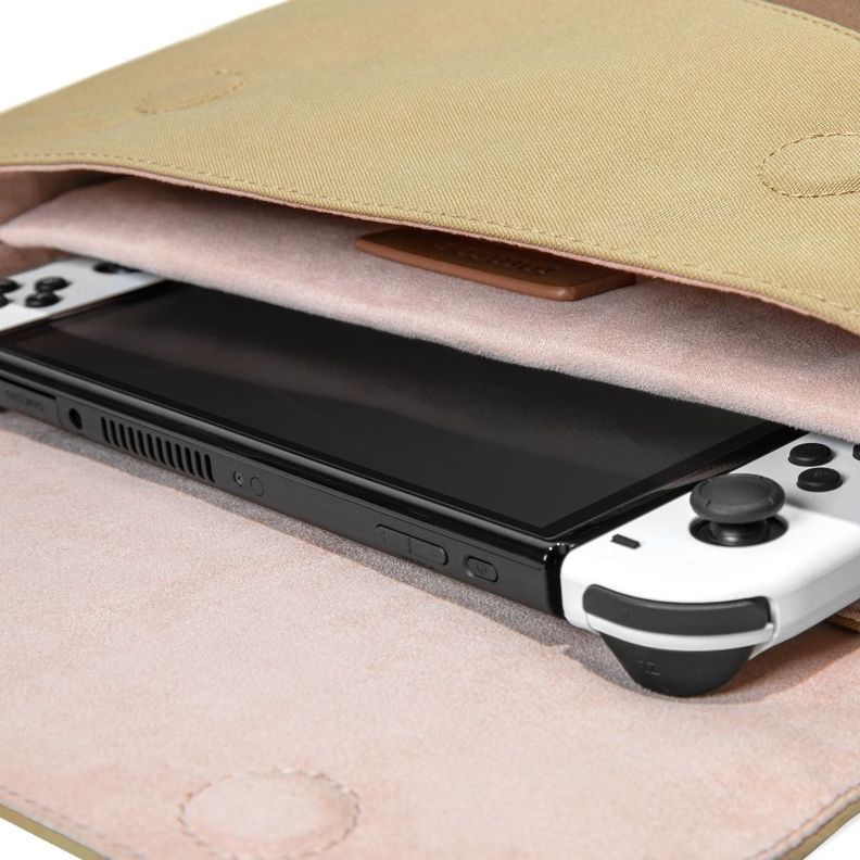 Tomtoc Lady Bolso Para Nintendo Switch OLED - Khaki-4