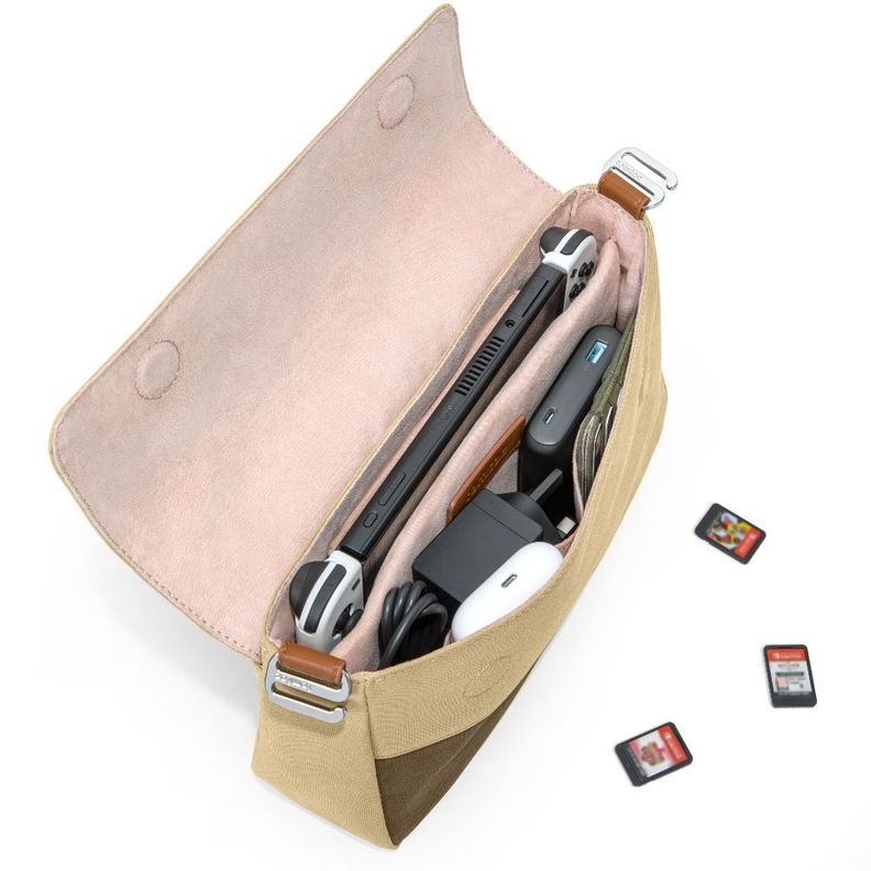 Tomtoc Lady Bolso Para Nintendo Switch OLED - Khaki-2