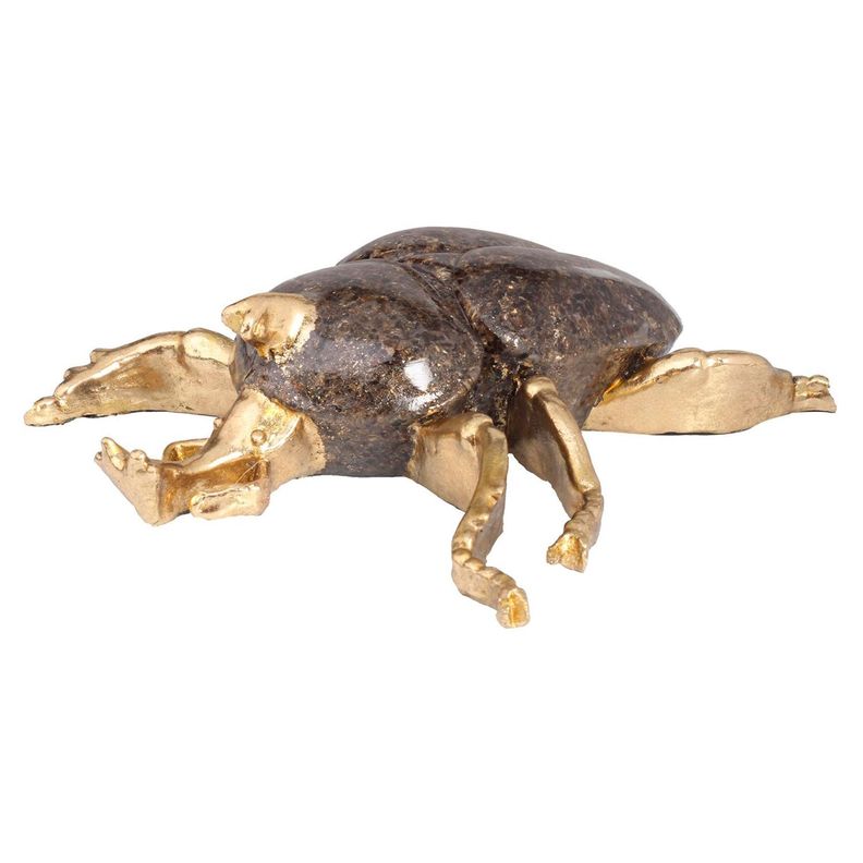 Figura Decorativa Escarabajo Morocco Mediano Grafito