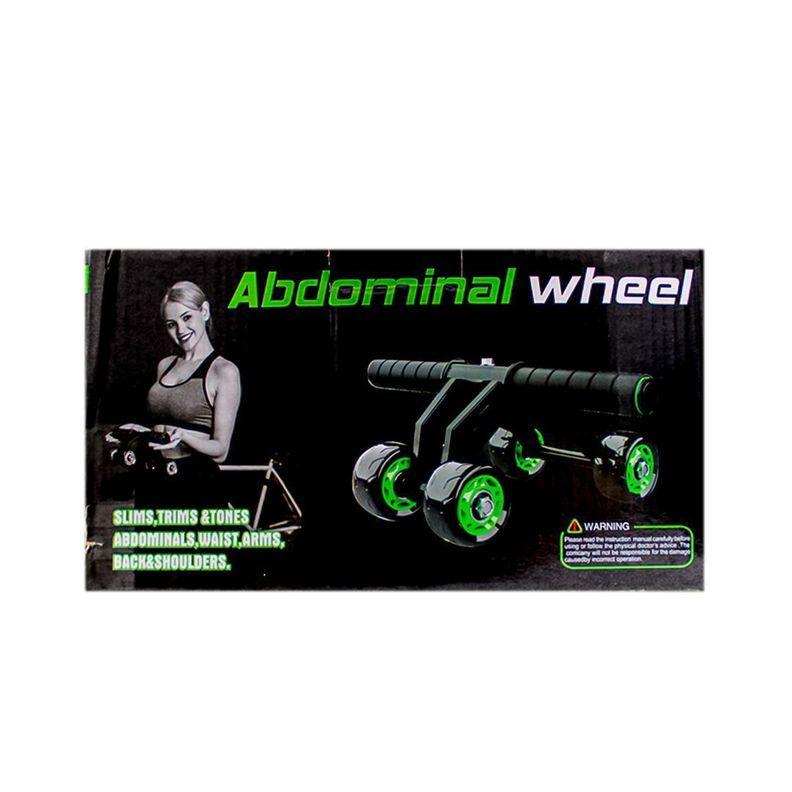 Rodillo Abdominal de 4 Ruedas-0