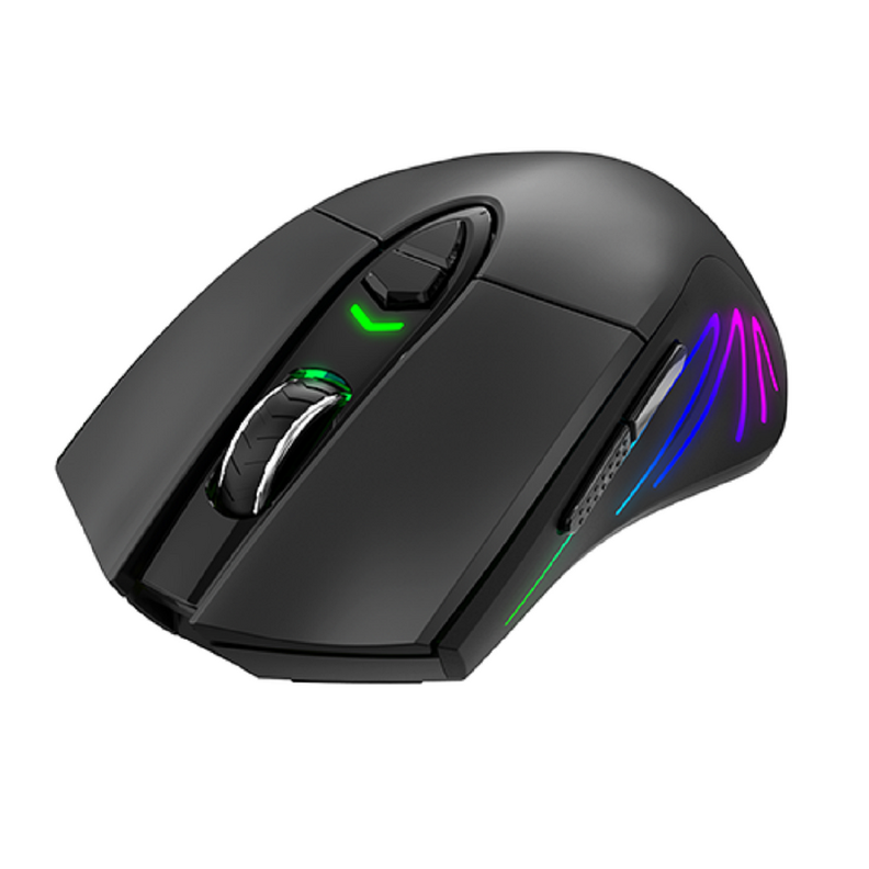 Mouse Gamer MS1021W Negro Dual Mode-1