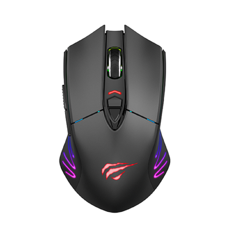 Mouse Gamer MS1021W Negro Dual Mode-0