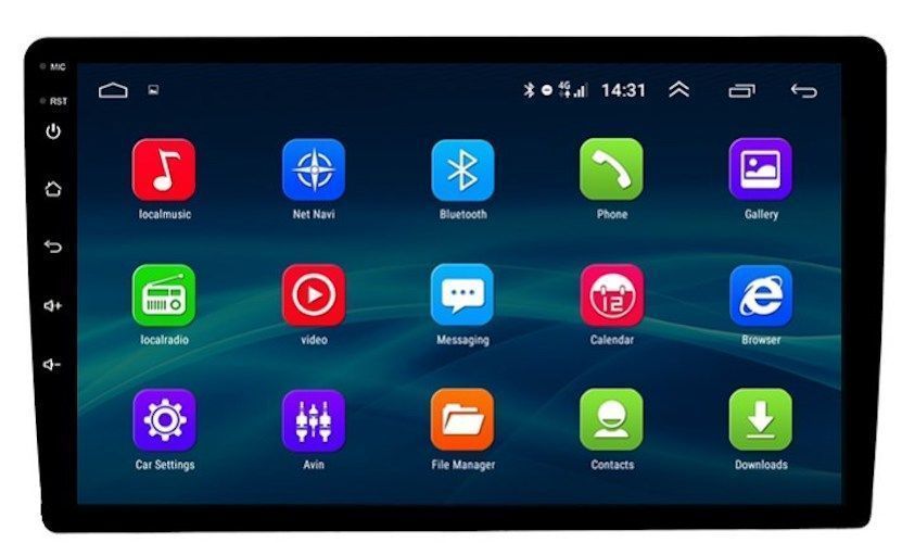 Radio Android 9 Pulgadas (android 10, 1 Gb Ram, 16 Gb )-0