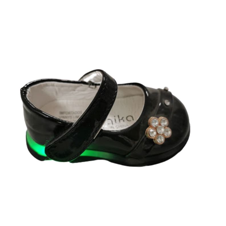 Zapato Luces Negro-0