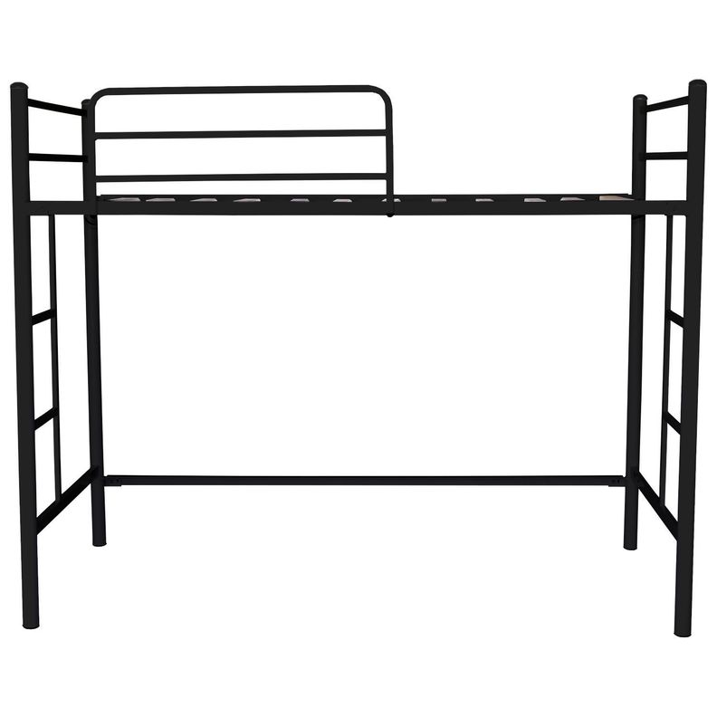 Cama Alta 1.5 Plaza Negro-0