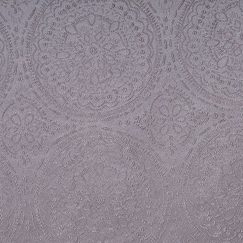 Set Cortinas Jqd Argo. 140x220 Mandala Text. Taup-1