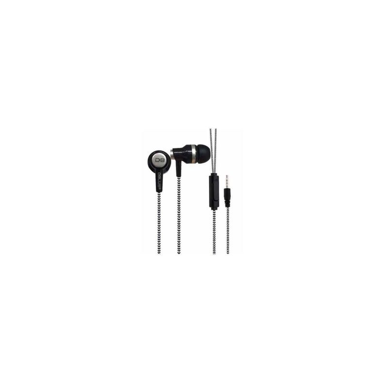 Audífonos 3.5mm Cable Textil Blanco - Puntostore-0