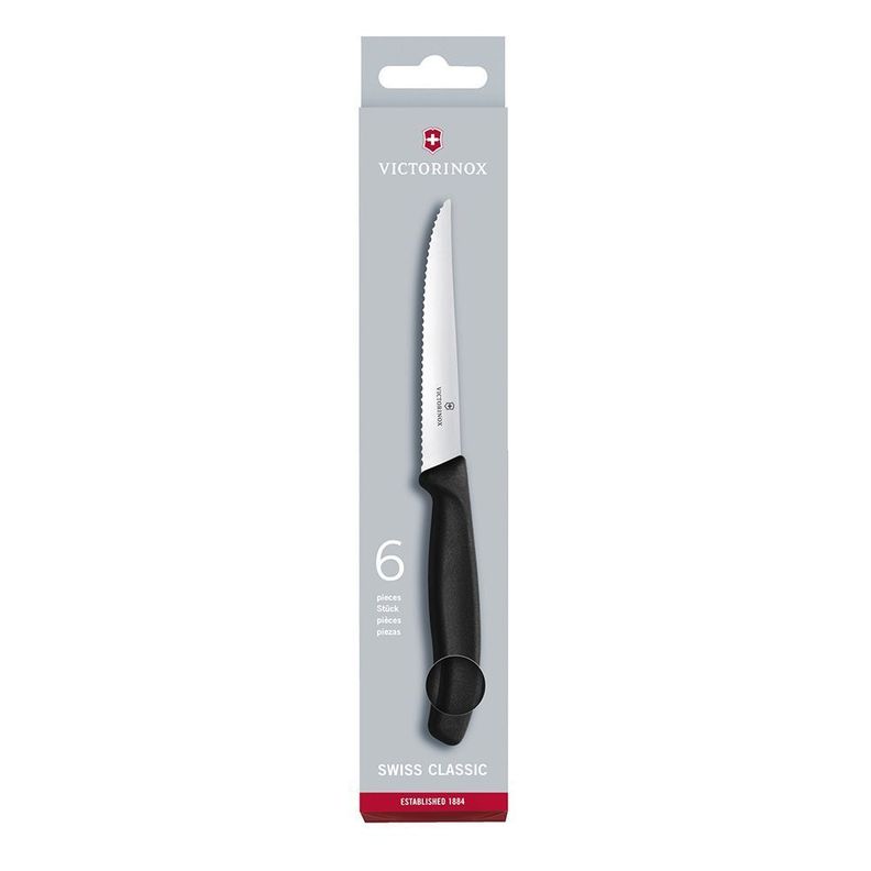 Juego Cuchillos Swiss Classic 11cm Victorinox 6 un-0