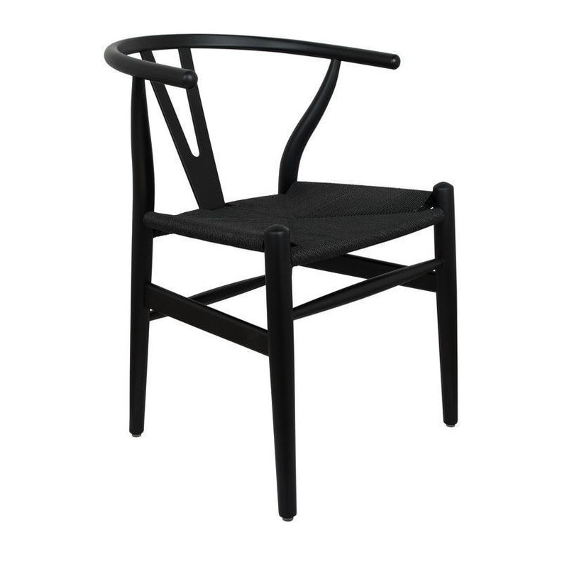Silla De Comedor Lucca Negra-2