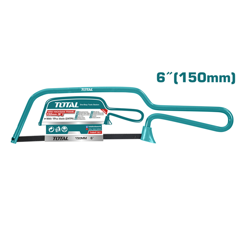 Marco Mini Arco Sierra P/ Metales 6 Pulgadas Total-1
