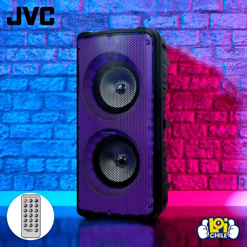 Parlante JVC Bluetooth con Función Karaoke 40W RMS-3