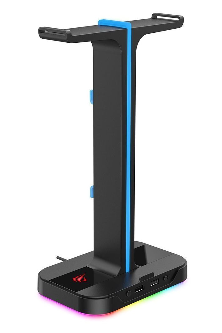Soporte de Audífonos Gamer RGB TH650 Negro-0