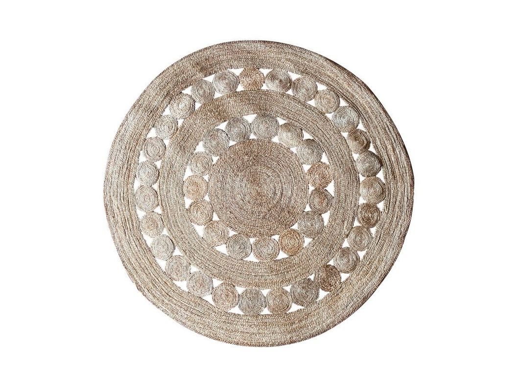 Alfombra Redonda Delhi 122cm-1