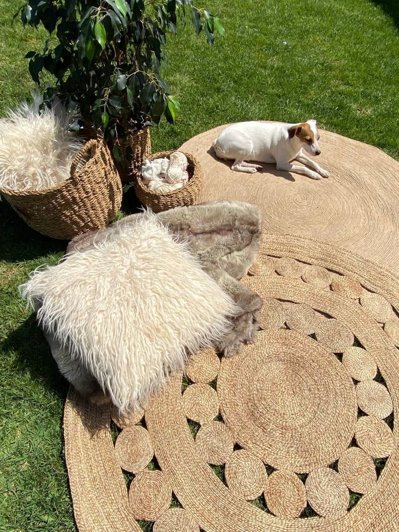 Alfombra Redonda Delhi 122cm-2