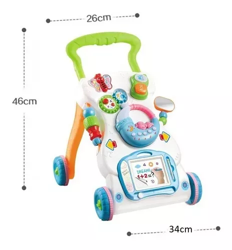 Nuevo Andador Para Bebés Musical Multifuncional 46 Cm-1