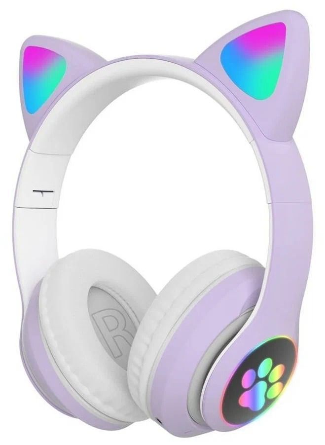 Audifonos Inalambricos Led Cat Oreja Gato-0