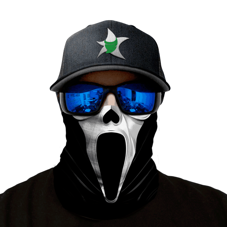 Bandana, Fugaz Store, Blanco, Scream-0