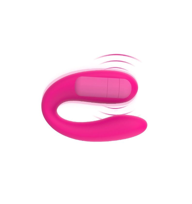 Vibrador Tipo C Doble Estimulador de clítoris Vebe-1