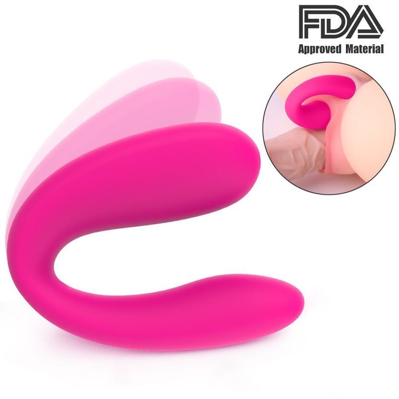 Vibrador Tipo C Doble Estimulador de clítoris Vebe-2