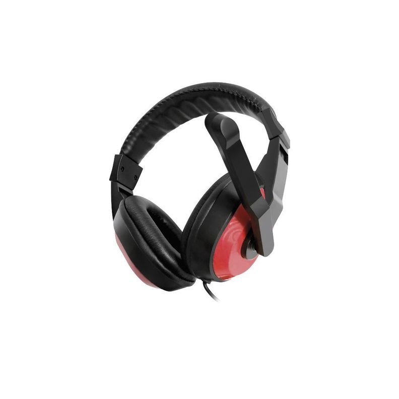 Audifonos Gamer PS4 Con Microfono 3.5mm Rojo-0