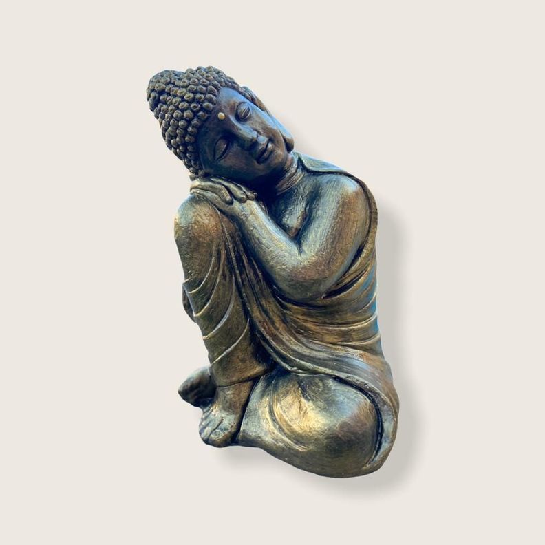 Figura Buda Durmiente Dorado 50 cm-1