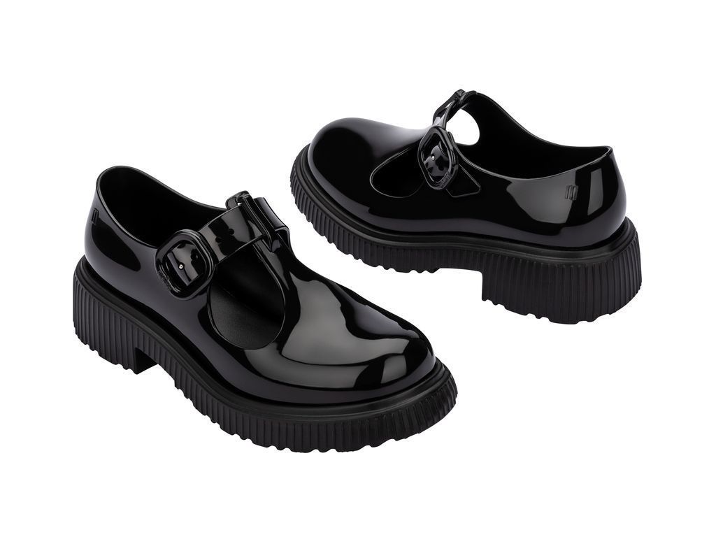 Ballerina Infantil Jackie Negro Mini Melissa-4