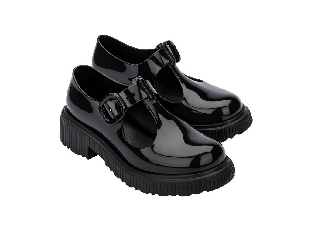 Ballerina Infantil Jackie Negro Mini Melissa-2