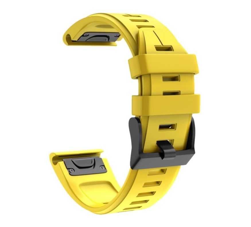 Correa Compatible Garmin Fenix 6-6Pro 5-5Plus 22MM Amarillo-0