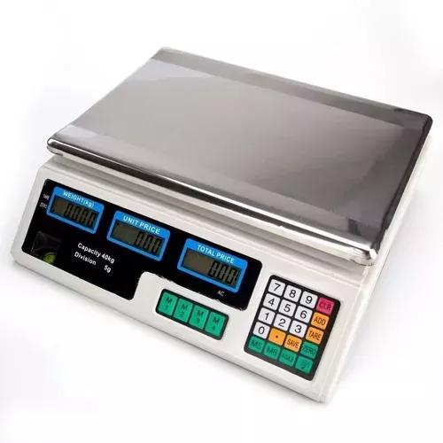 Balanza Pesa Digital 40kg Con Bandeja-2