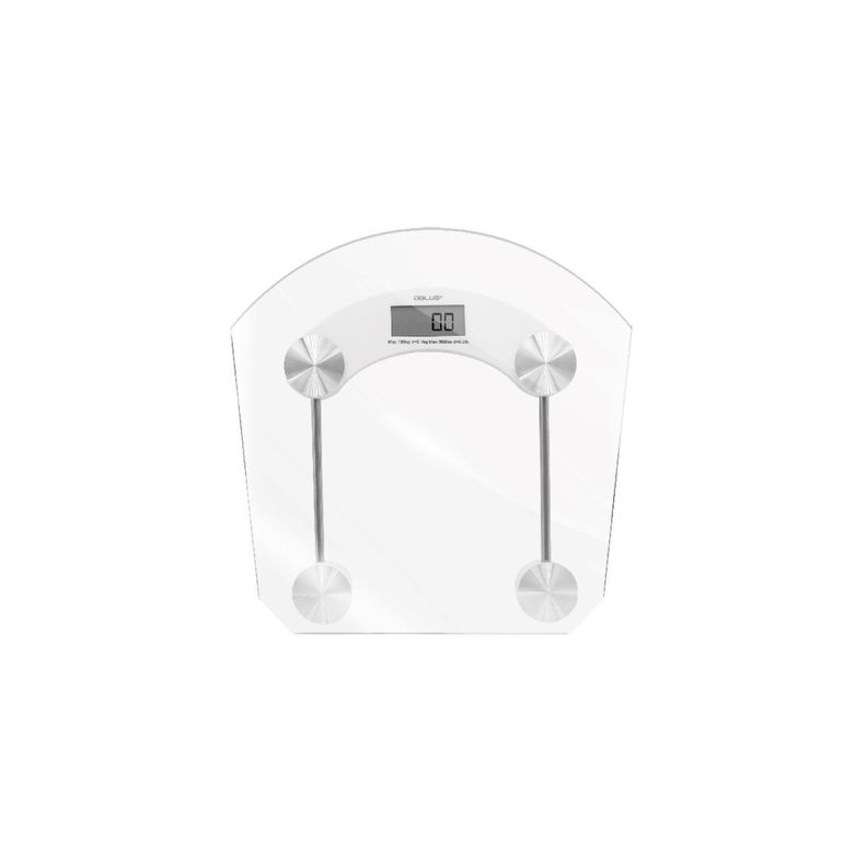 Pesa Digital De Baño Material Vidrio Templado 180kg - Puntostore-0