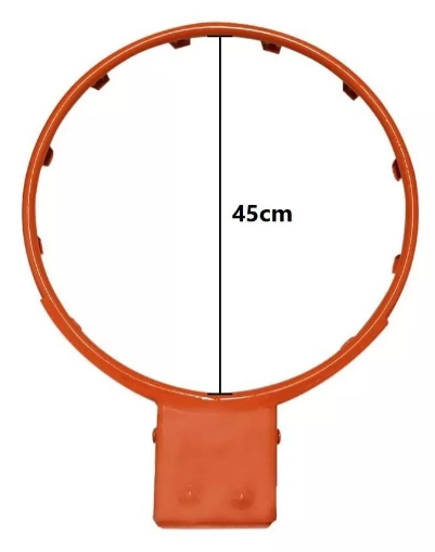 Aro Basquetbol Clavados Acero Macizo Profesional Basketball-2