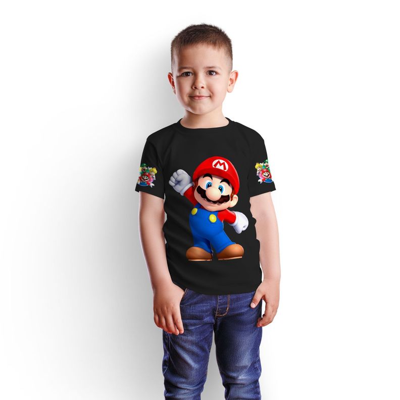 Polera Super Mario Bros D1-0