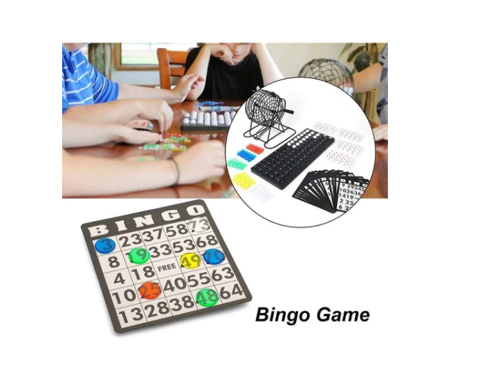 Set De Bingo Lota Completo Incluye Tombola Fichas Pelotas-4