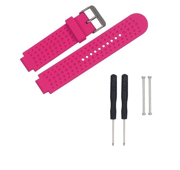 Correa Compatible Garmin Forerunner 230-235-630-220-620 Fucsia-0