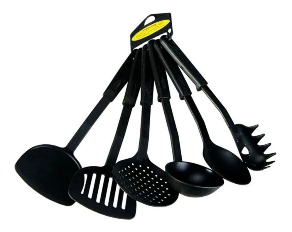 Set Utensilios Para Cocina Cucharones Espumaderas Espátulas-0