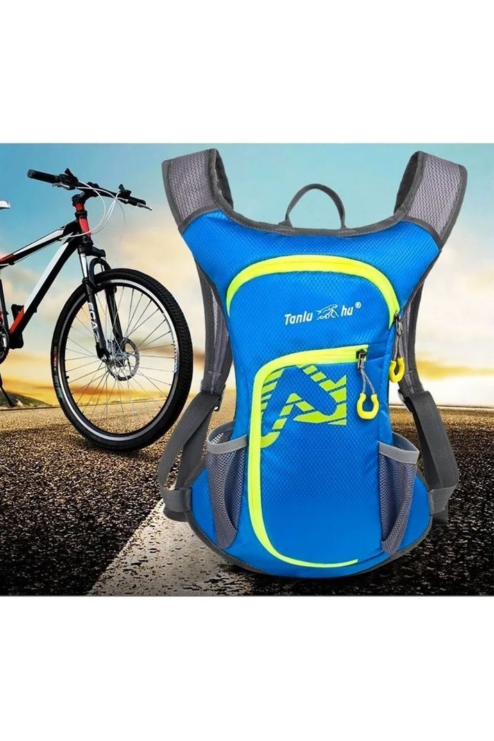 Mochila Camellback Trekking + Bolsa Hidratación Azul-4