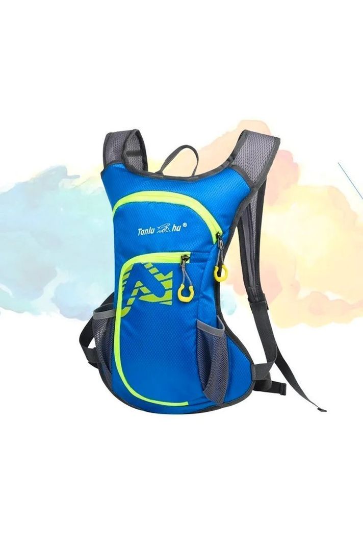 Mochila Camellback Trekking + Bolsa Hidratación Azul-1