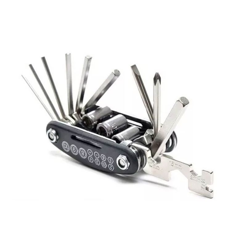 Herramientas Para Bicicletas Con Bombin Y Accesori-1