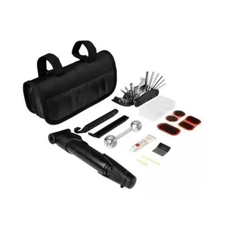Herramientas Para Bicicletas Con Bombin Y Accesori-0