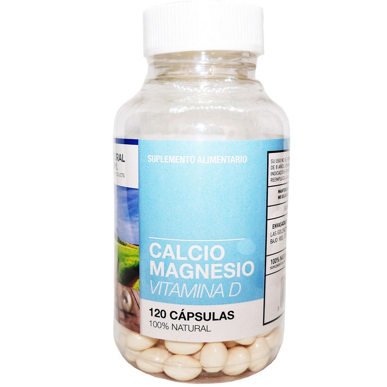 NATURAL FARM CALCIO + MAGNESIO + VITAMINA D 600 MG 120 CAPS-0