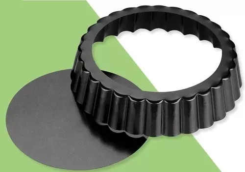 Pack 12 Moldes Tartaleta Desmontable Tarta Individual 10,5cm -5