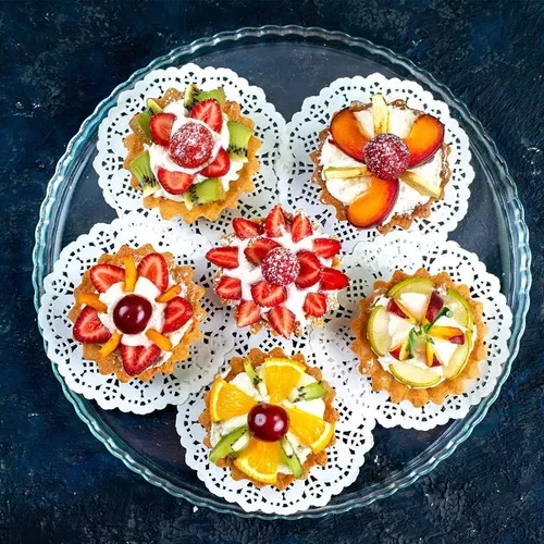 Pack 12 Moldes Tartaleta Desmontable Tarta Individual 10,5cm -2
