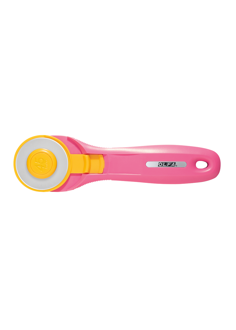 CUCHILLO ROTATIVO PARA TELA PINK COLOR 45 MM