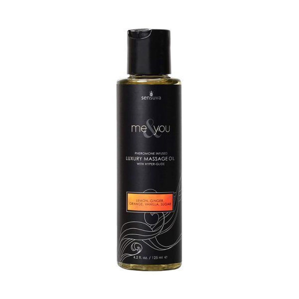 Aceite de Masaje Me & You – Con Feromonas (Limón, Jengibre, Naranja, Vainilla, Azúcar)-0