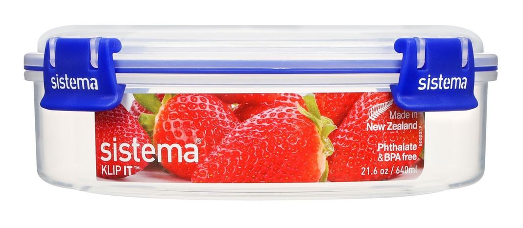 Contenedor redondo 640 ml Sistema.-1