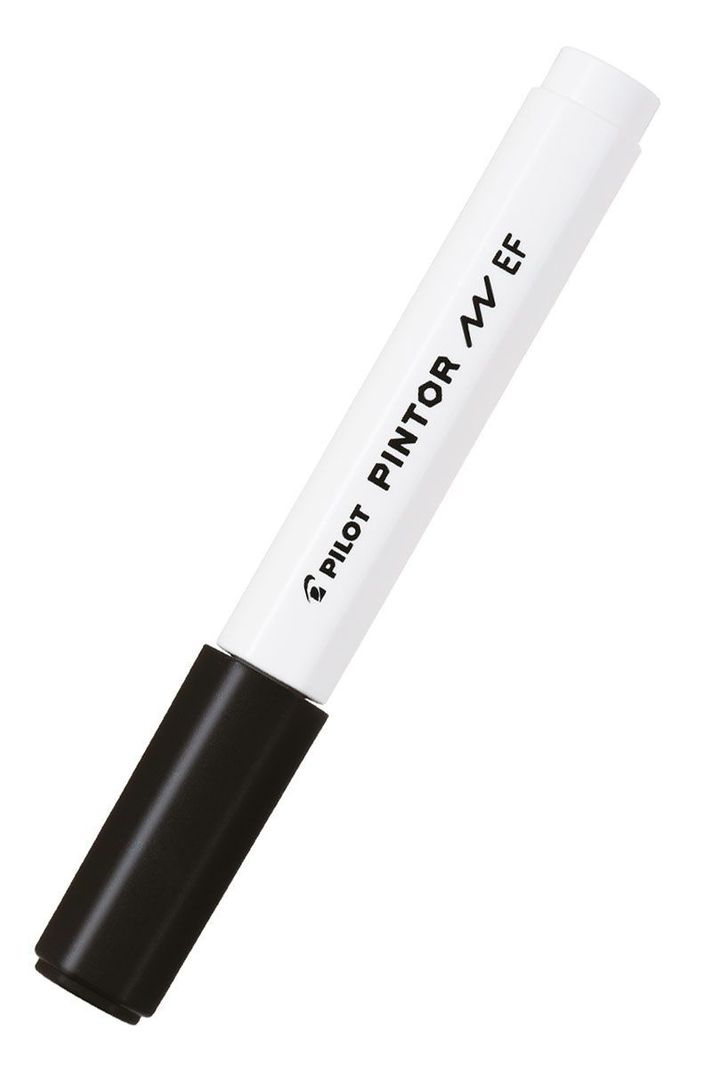 MARCADOR PINTOR EXTRA FINO NEGRO-0